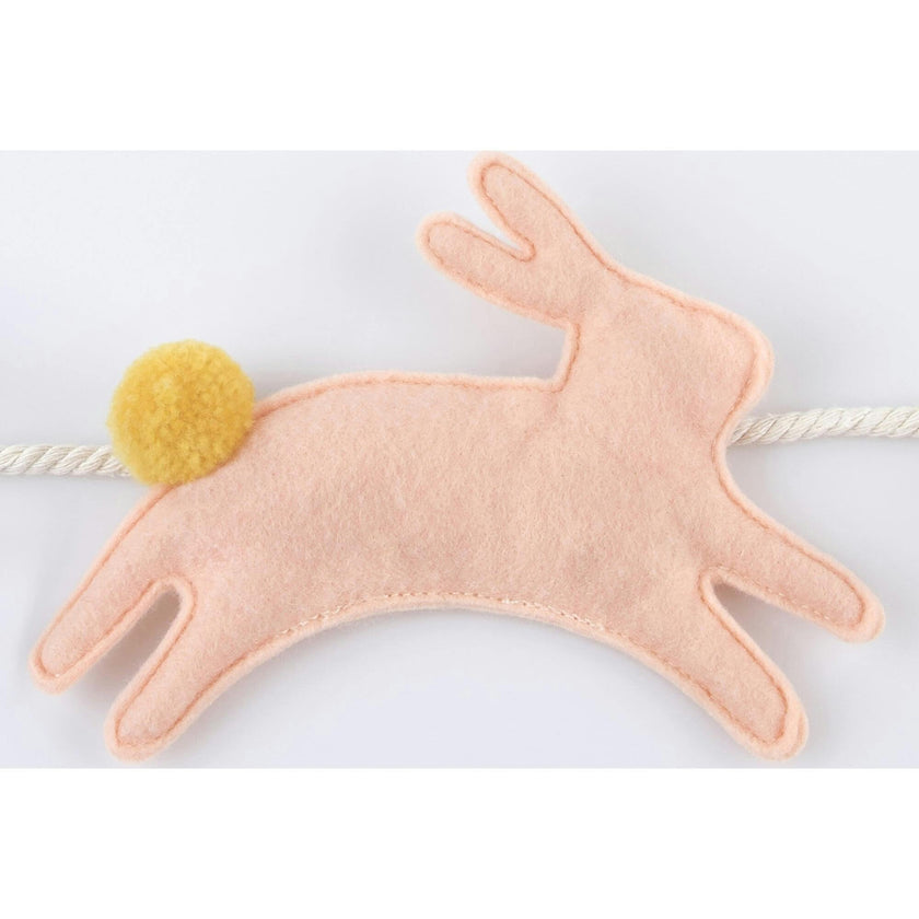 Felt Bunny Garland