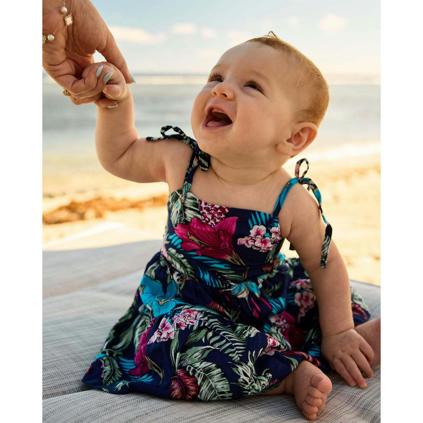 The Flower Hour - Girls Resort Dress