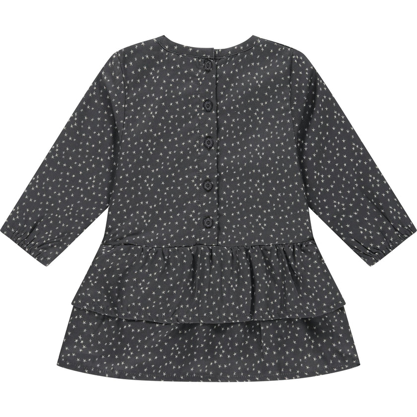 Long Sleeve Printed Dress