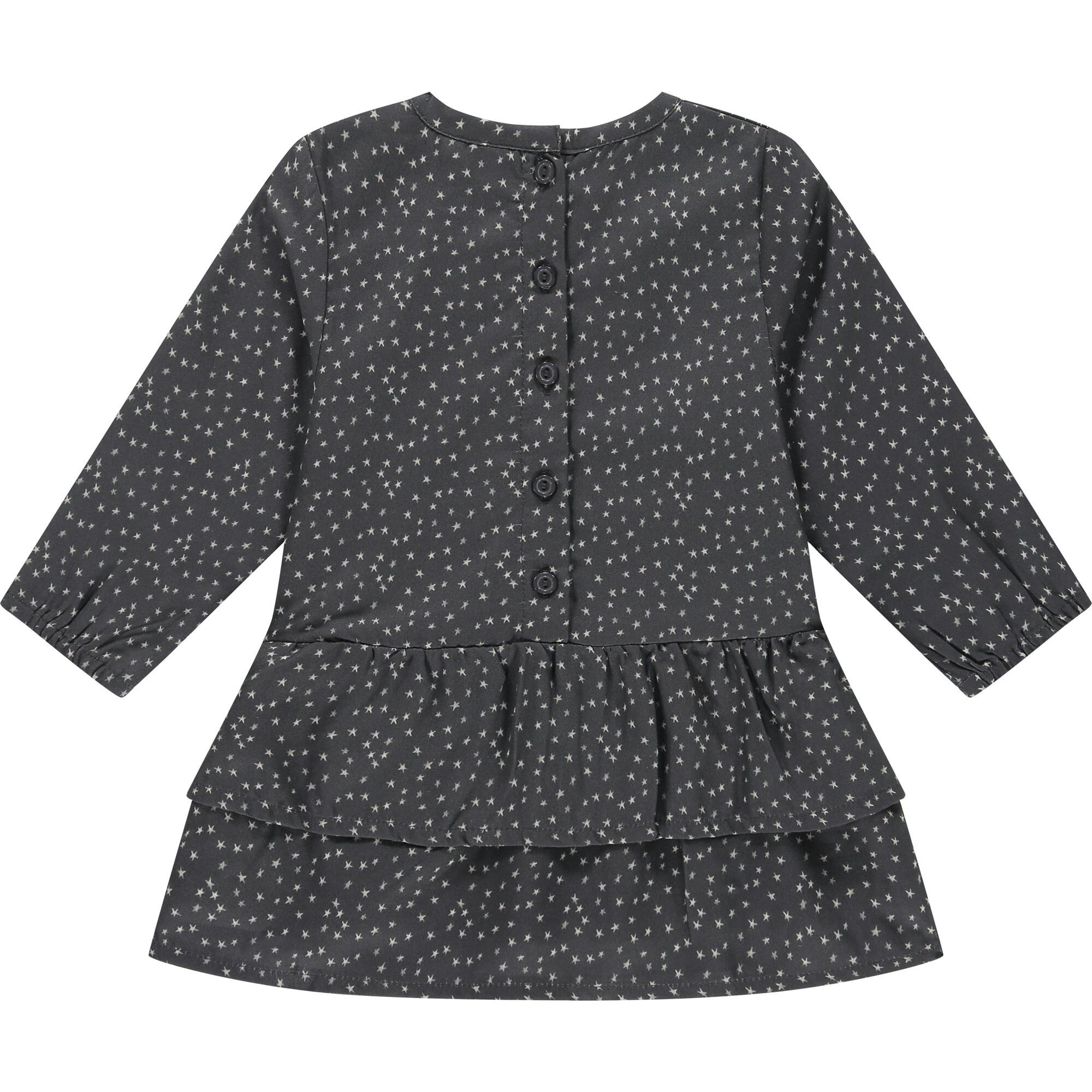Long Sleeve Printed Dress