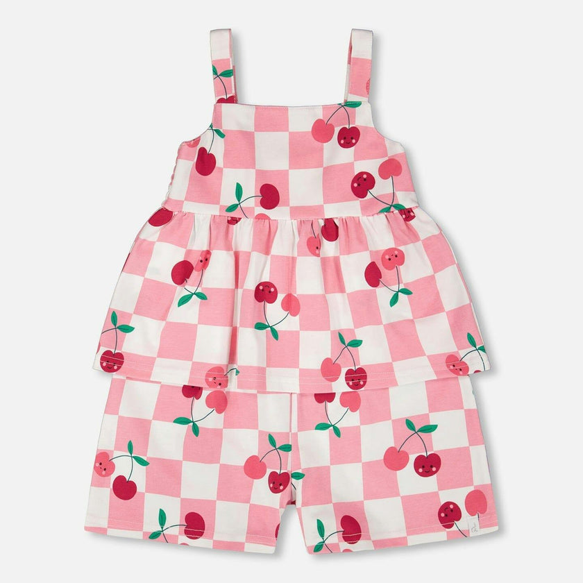 Organic Cotton Jersey Romper