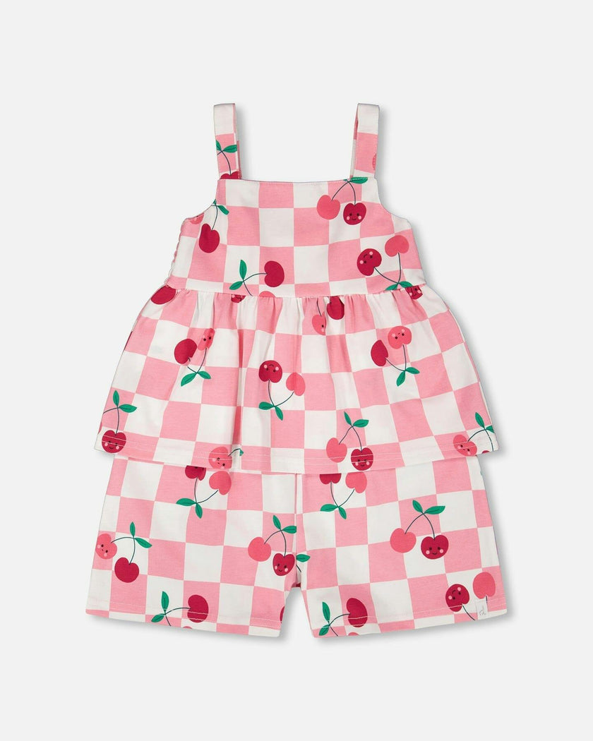 Organic Cotton Jersey Romper