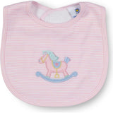 Stripe Knit Bib With Rocking