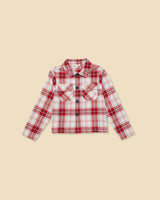 Flannel Shirt in Jazzberry Plaid