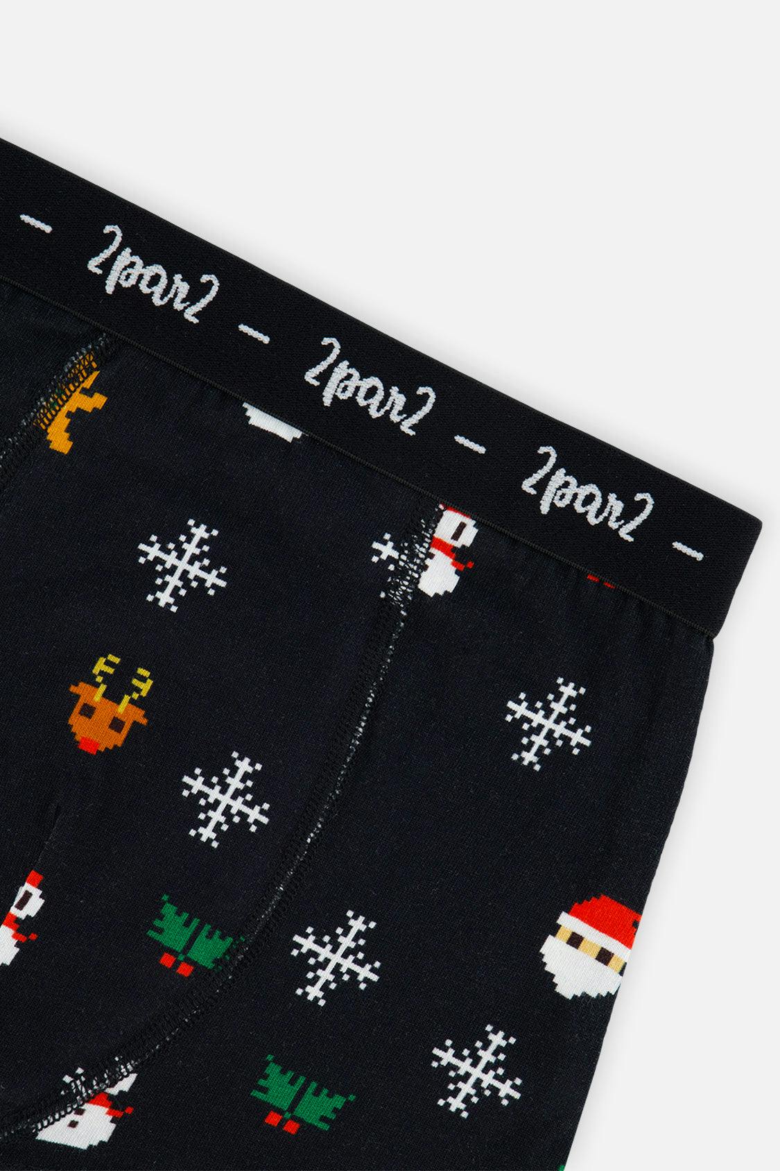 Boxer Pack Of 3 Holiday Prints