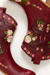 Sierra Bootie in Red
