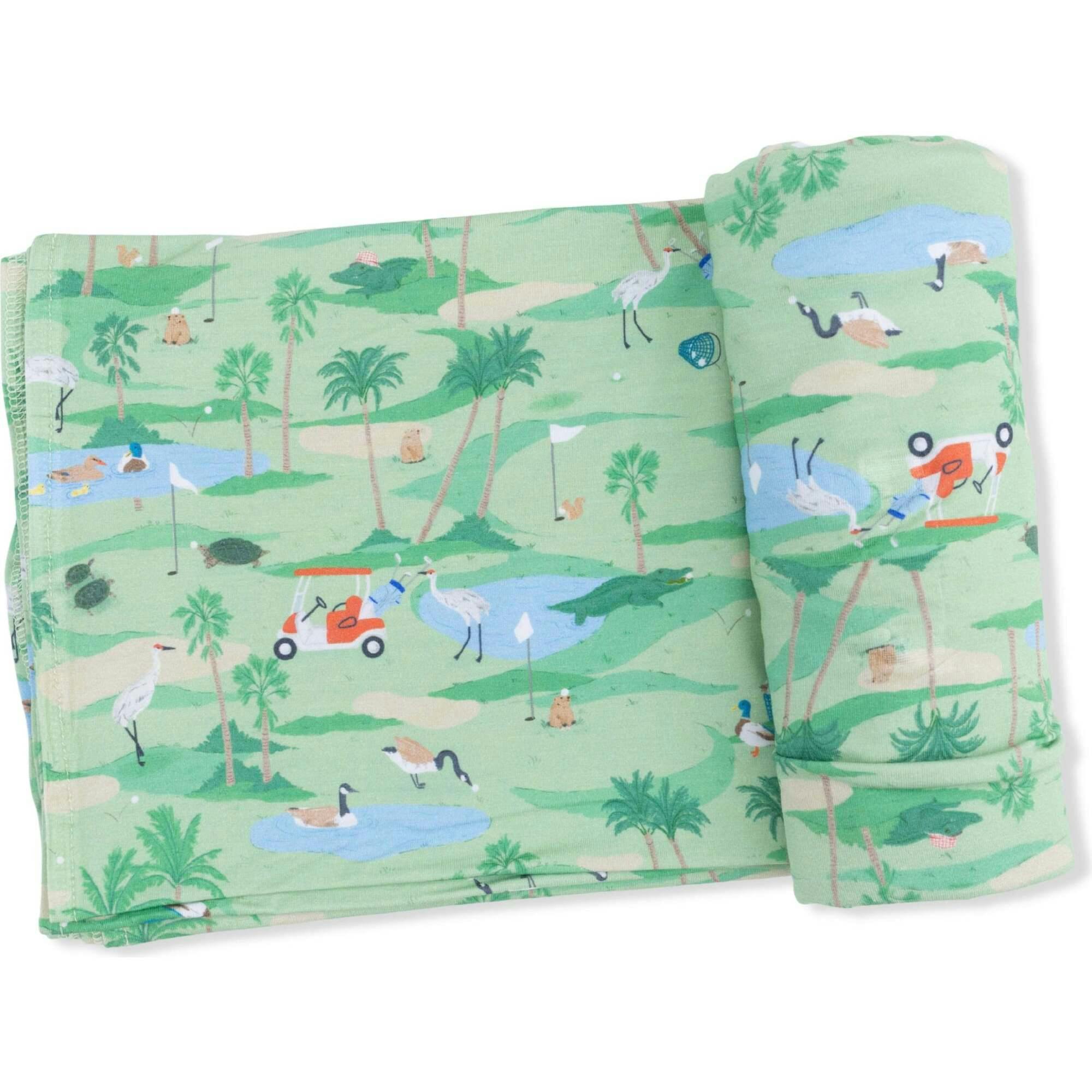 Golf Oasis Animals - Swaddle Blanket