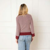 Organic Tweed Turtleneck Sweater