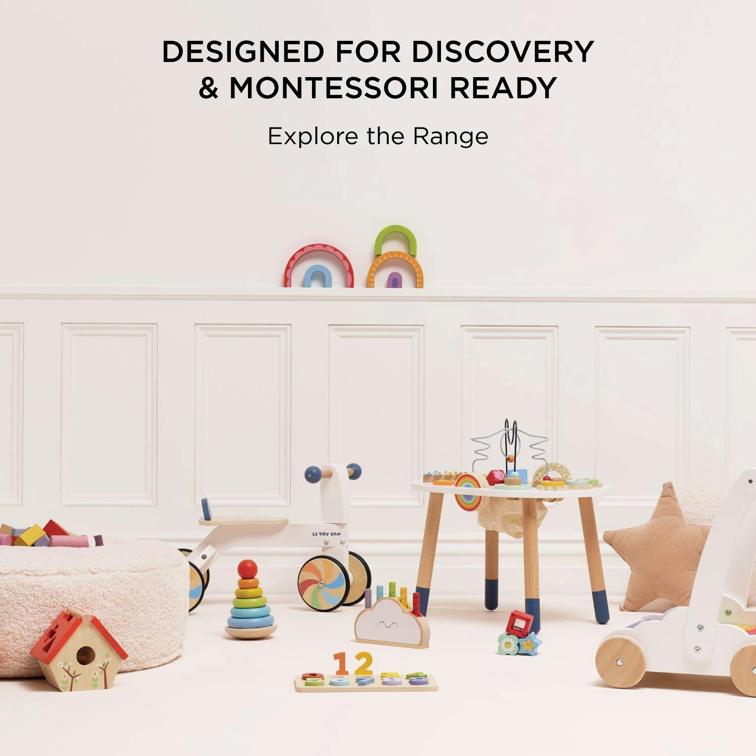 Rainbow Sensory Shape Sorter