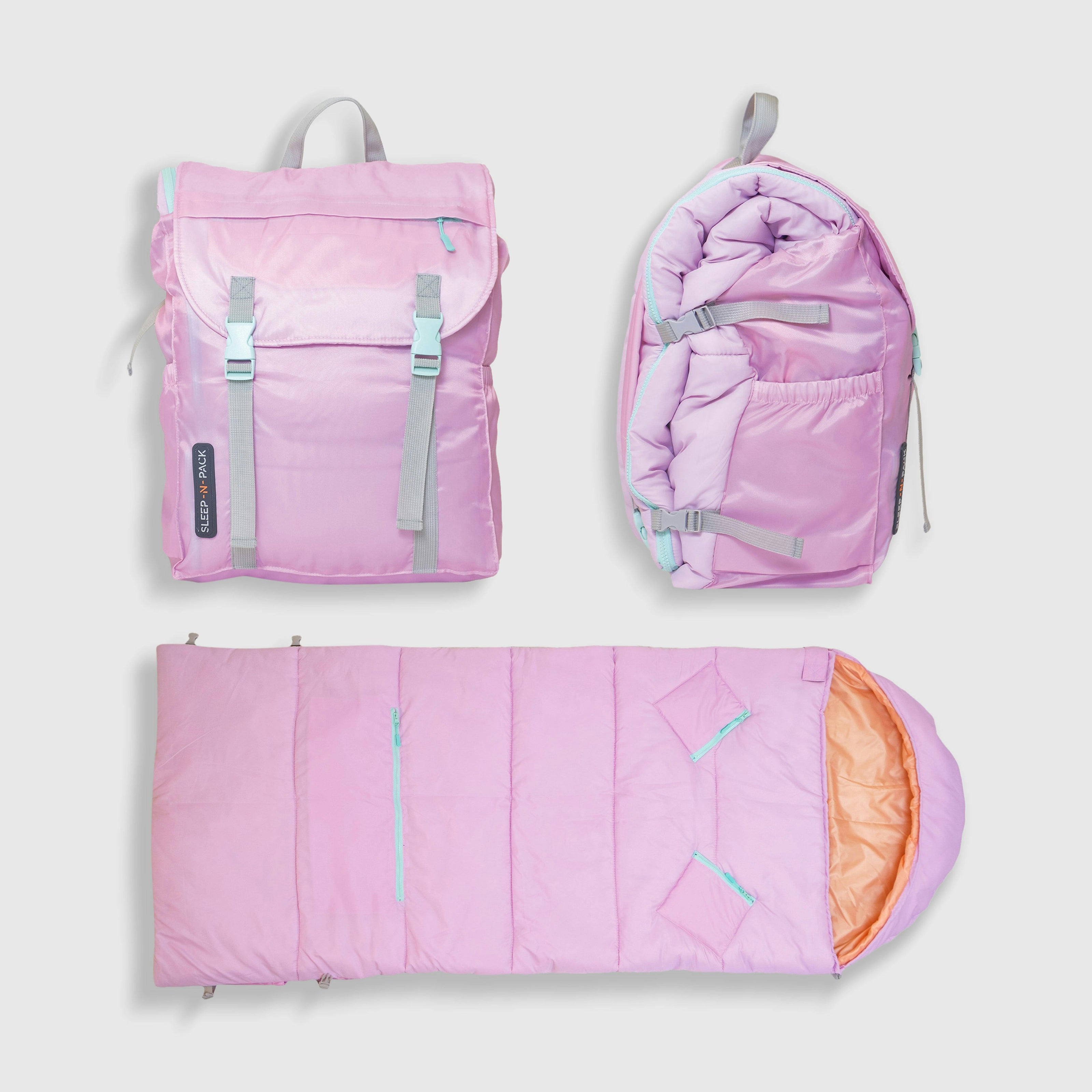 Sleep-N-Pack™ – Big Kid Size | Pink Pirouette