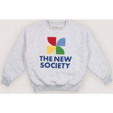 TNS Logo Sweatshirt Light Grey Melange