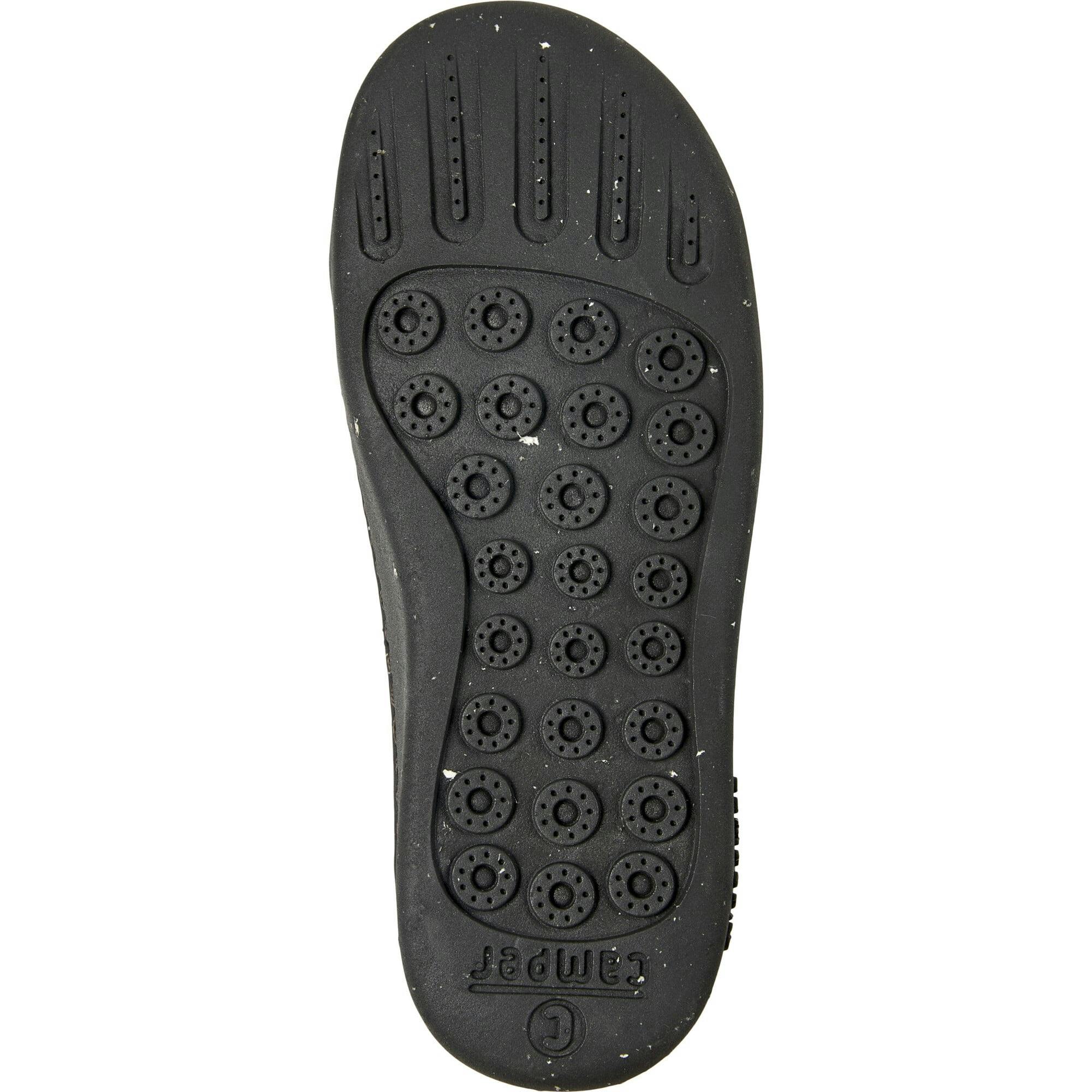 Kids Peu Touring Leather Sneakers, Black