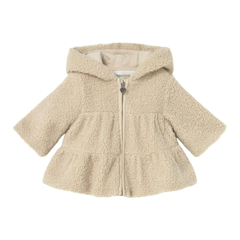 Newborn Girl Zip Sweatshirt