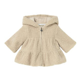 Newborn Girl Zip Sweatshirt