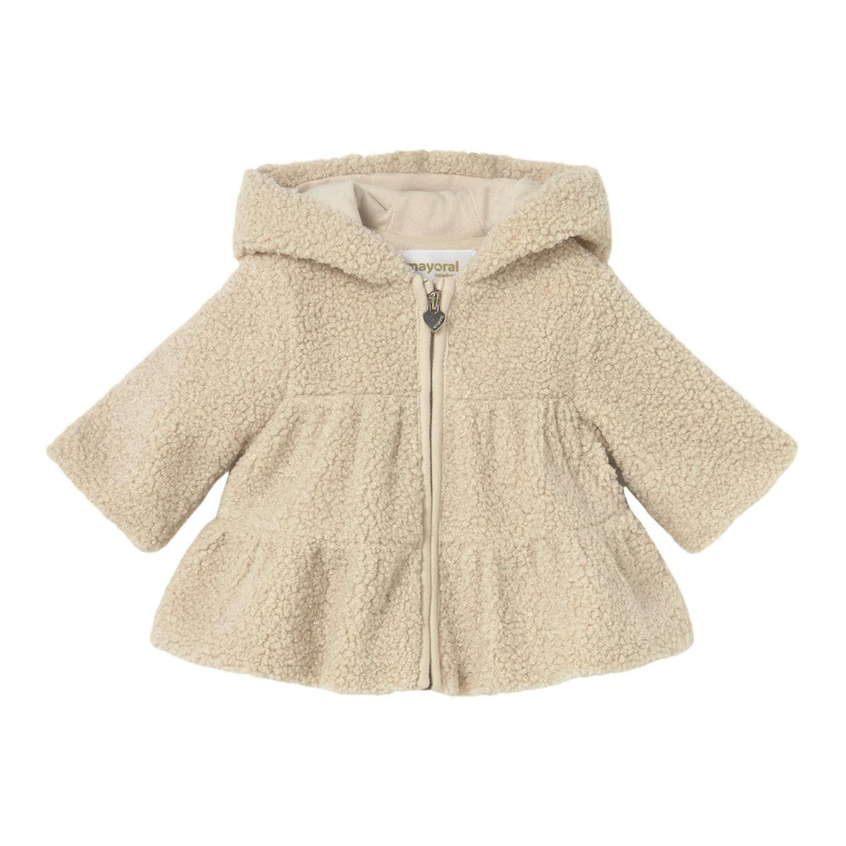 Newborn Girl Zip Sweatshirt