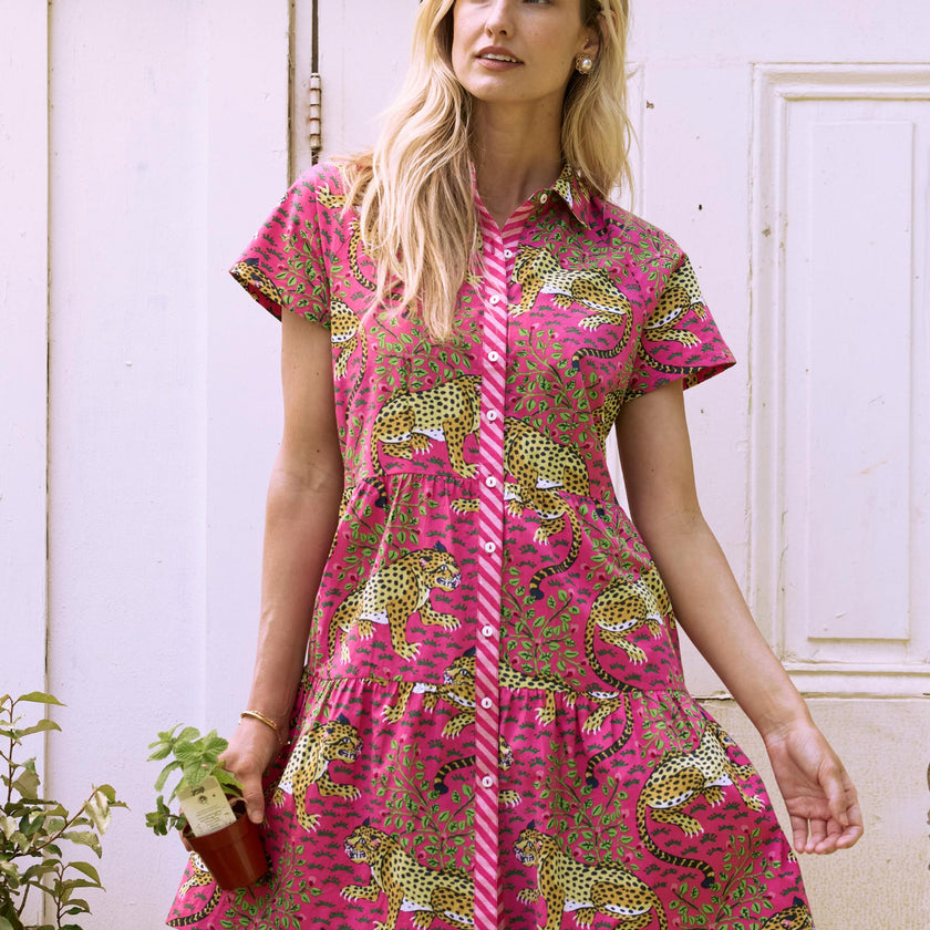 Bagheera - Easy Elegance Dress - Hot Pink