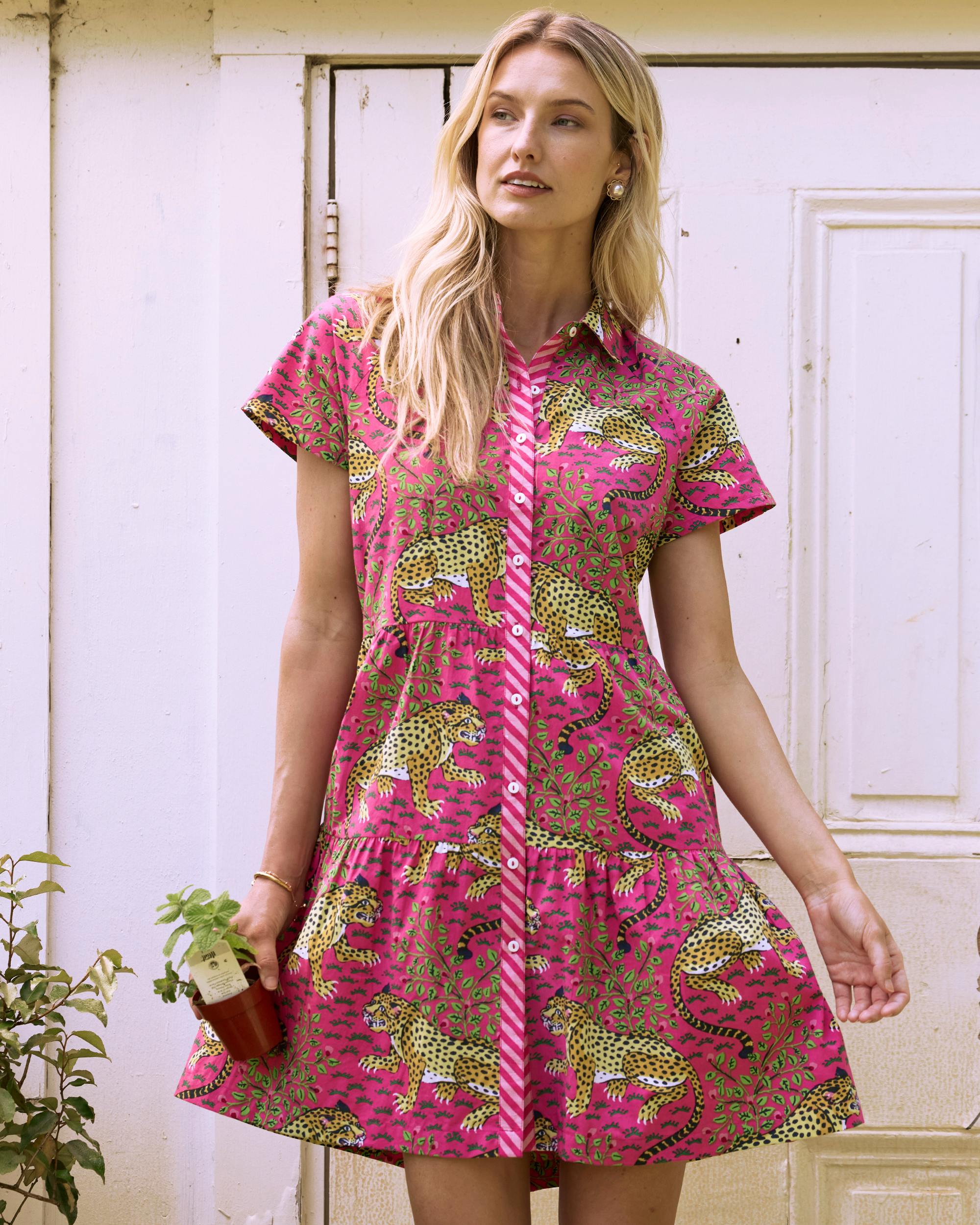 Bagheera - Easy Elegance Dress - Hot Pink