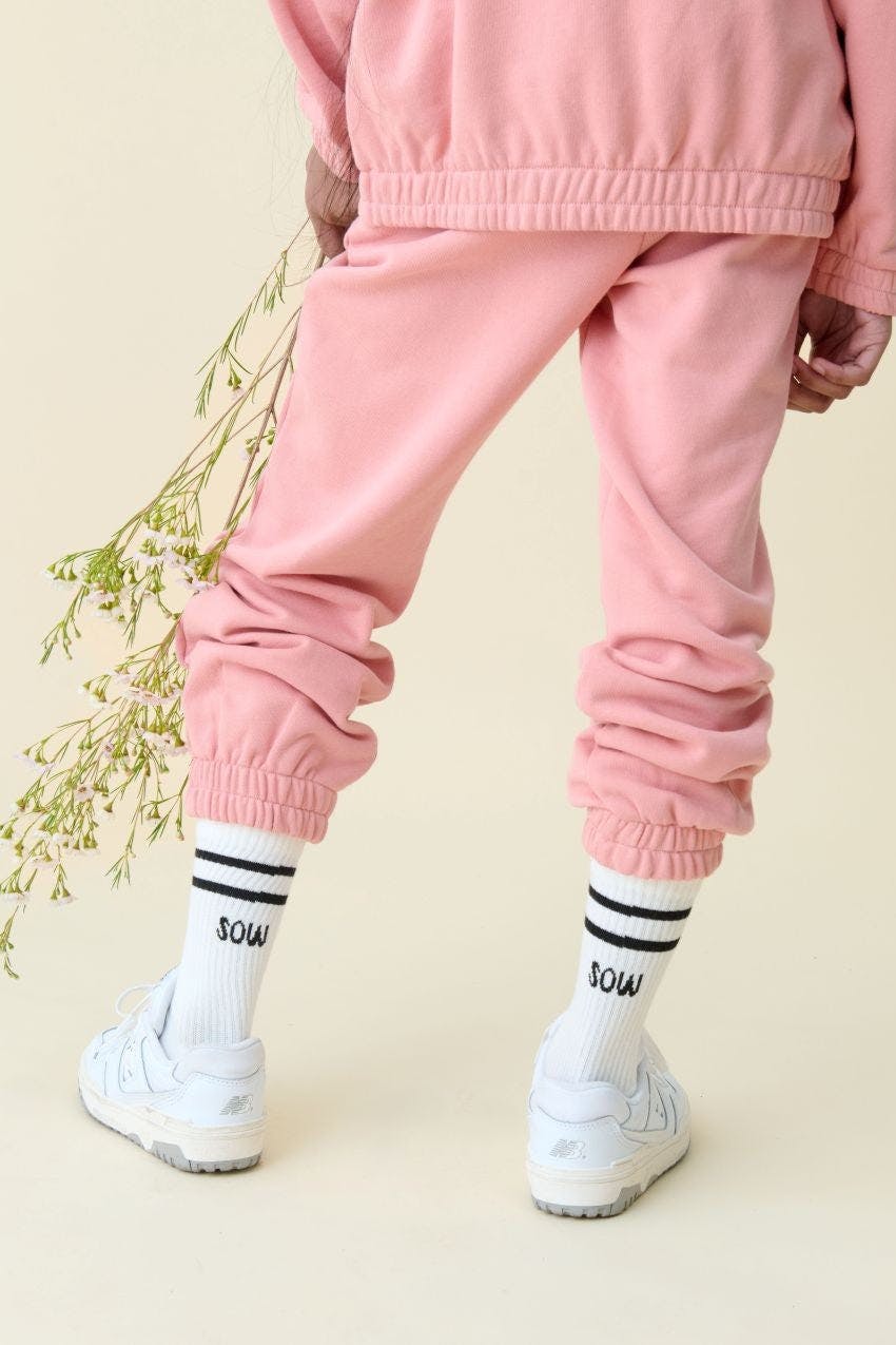 Two-Pack Of Striped Crew Socks