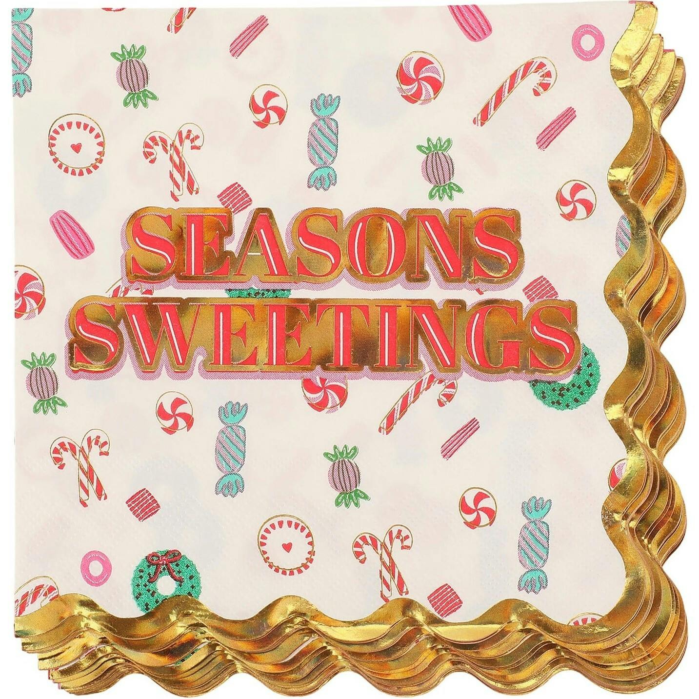 Season's Sweetings Napkins (20 count)