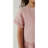 Gauze Button Dress