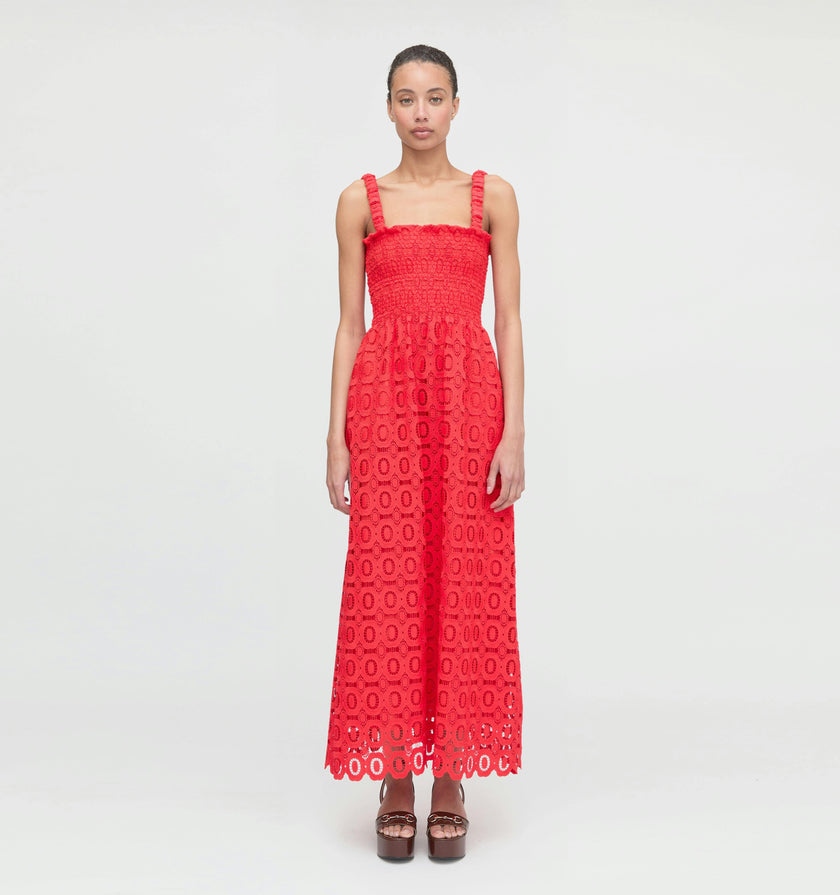The Anjuli Nap Dress - Poppy Lace