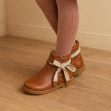 Sunny Bootie | Brown Leather