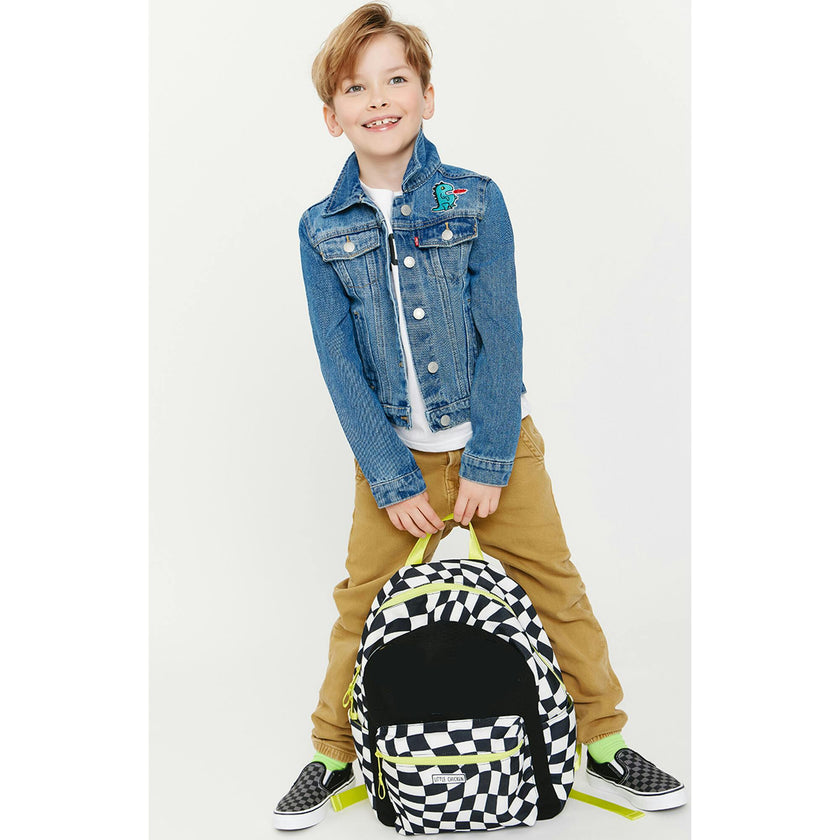 Groovy Check Backpack