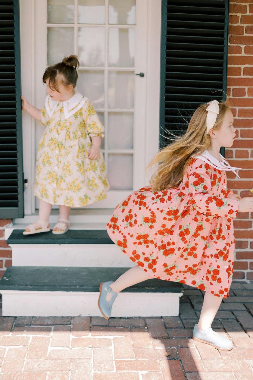 The Garden Dress |Vintage Rose