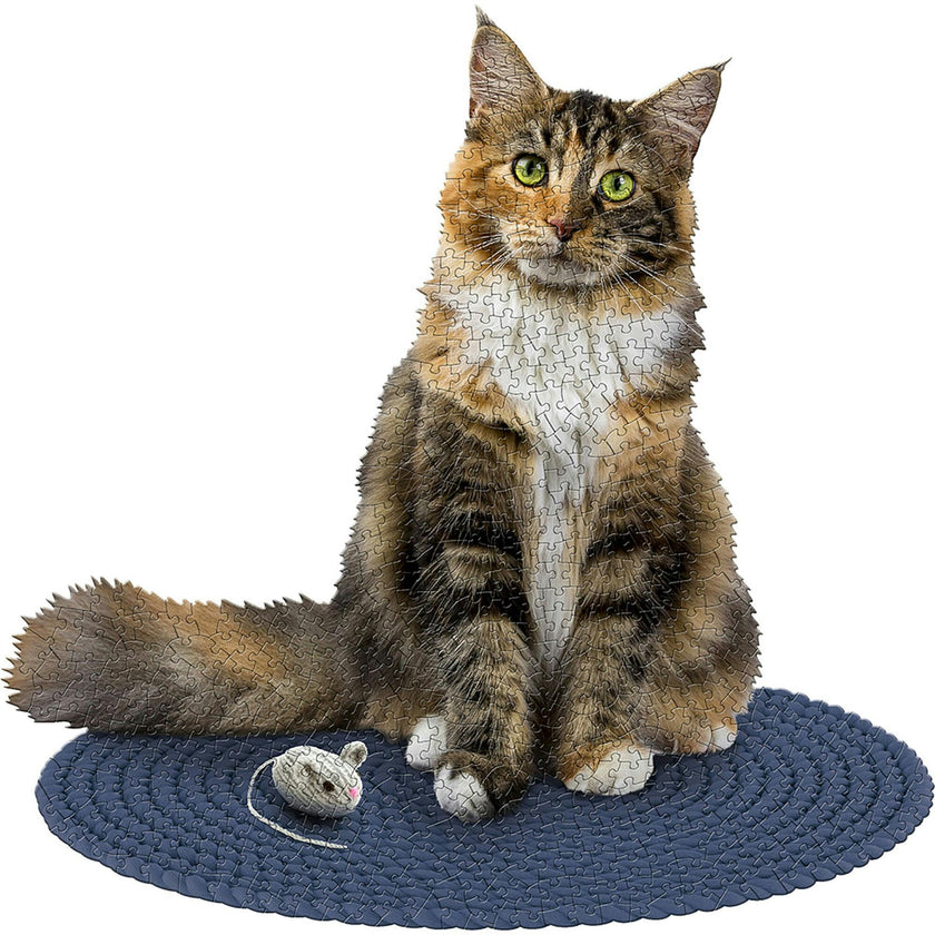 Madd Capp: I Am - 550 Piece Puzzle - Feline Shaped Animal Jigsaw