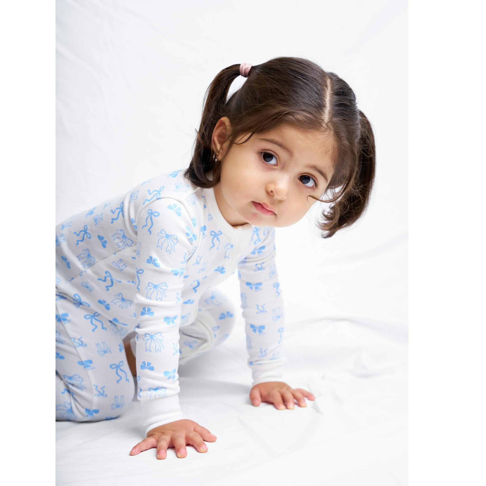 Coquette Zip-up Baby Bodysuit