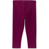 Solid Super-Soft Leggings, Red