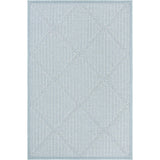 Bermuda Sienna Indoor/Outdoor Rug, Light Blue