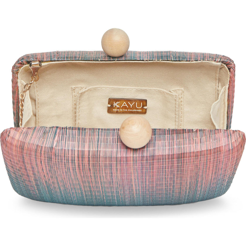 Akna Clutch, Pink Ombre