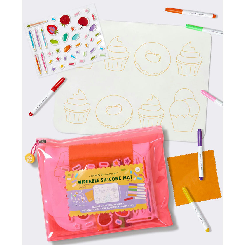 Wipeable Silicone Mat - Sweet As
