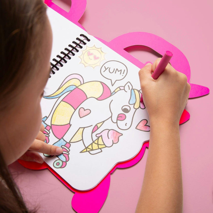 Lily - Super Coloring & Stickers Book