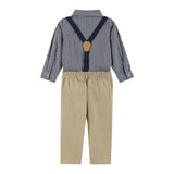 Infant Buttondown Suspenders Set