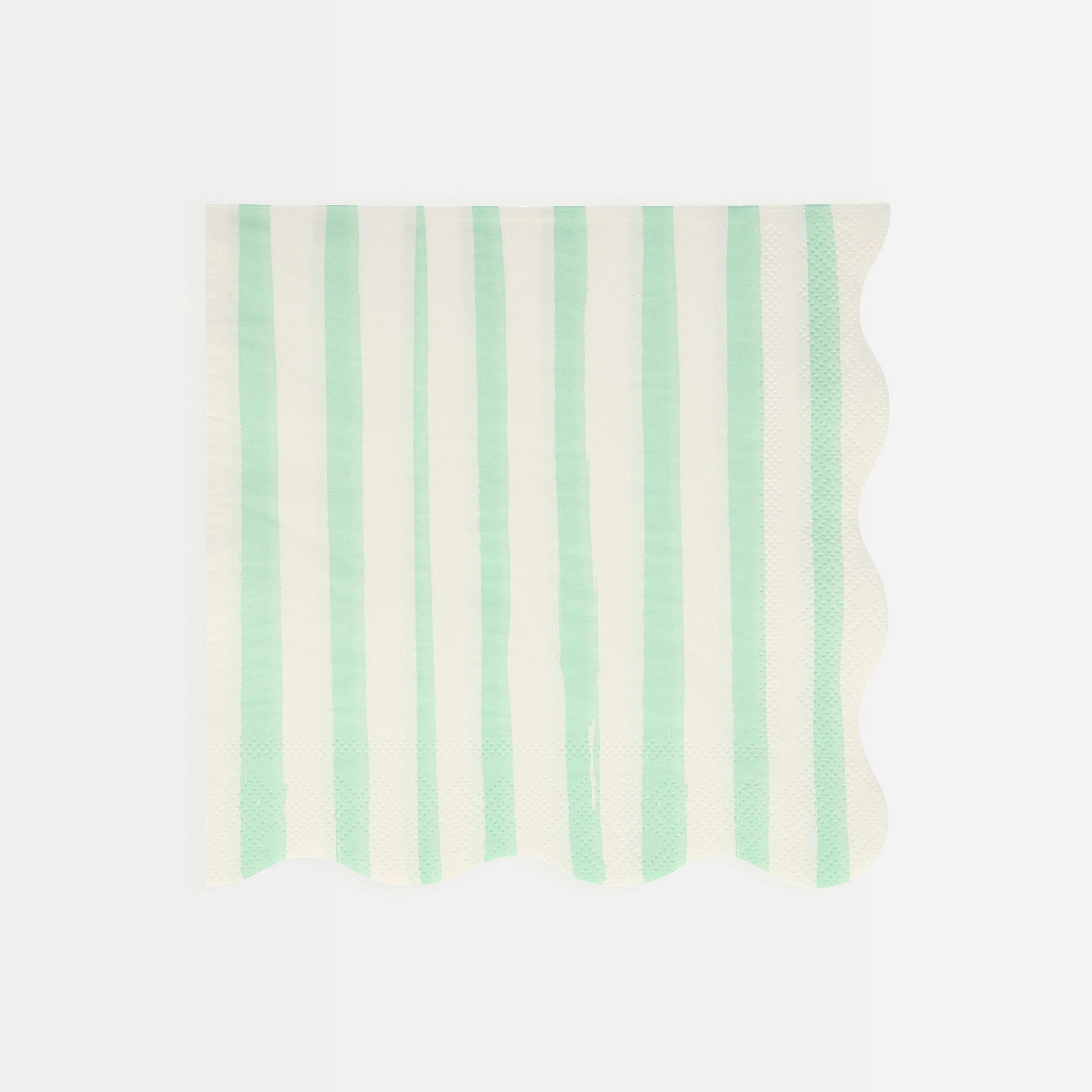 Mixed Stripe Large Napkins