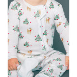 The Organic Zipper Footie [Tinsel Trees]