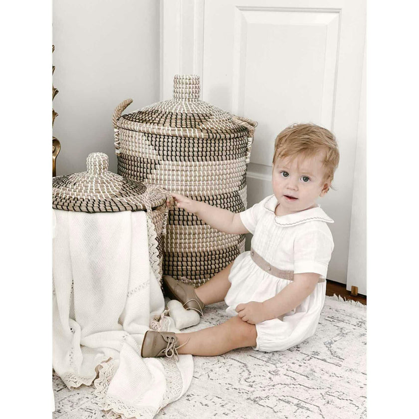 Ashton Linen Romper