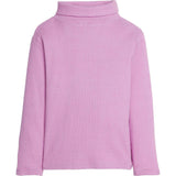 Stretchy Ribbed Long Sleeve Turtleneck Sweatshirt