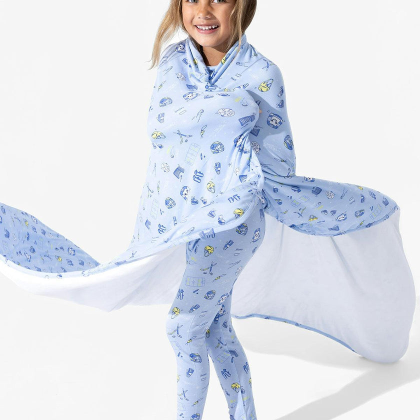 Hockey Bamboo Blanket