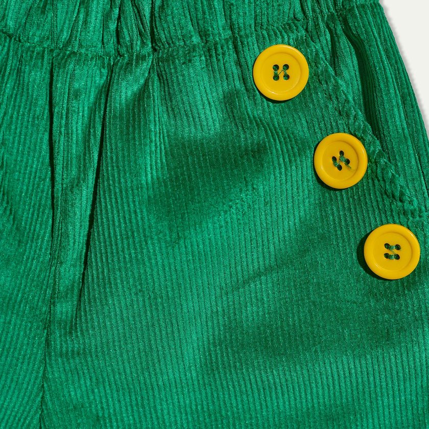 Royal Green Cord Pants