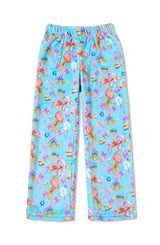 Hannukah Bows Print Plush Pants