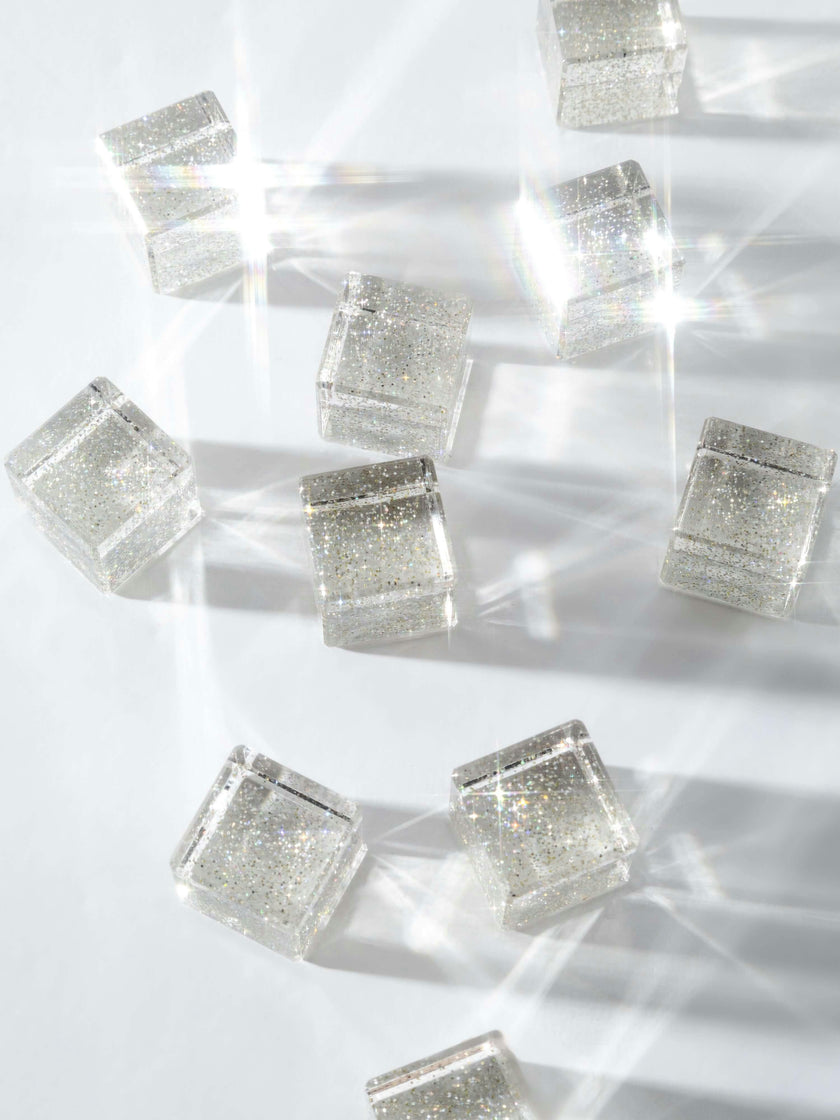Cosmic Glitter Cubes