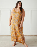 Bagheera - Eco Satin Chic to Sleep Nightie - Tobacco