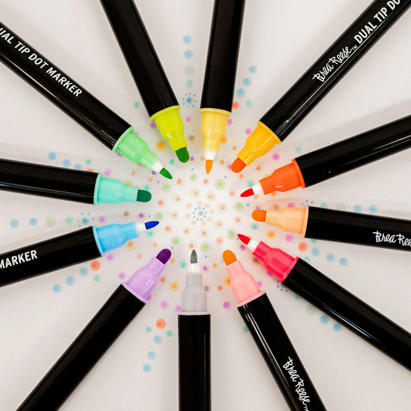 Brea Reese: Dual-Tip Dot Markers - Classic 12ct