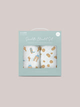 JuJuBe × Studio Oh! Printed Swaddle Blanket Sets