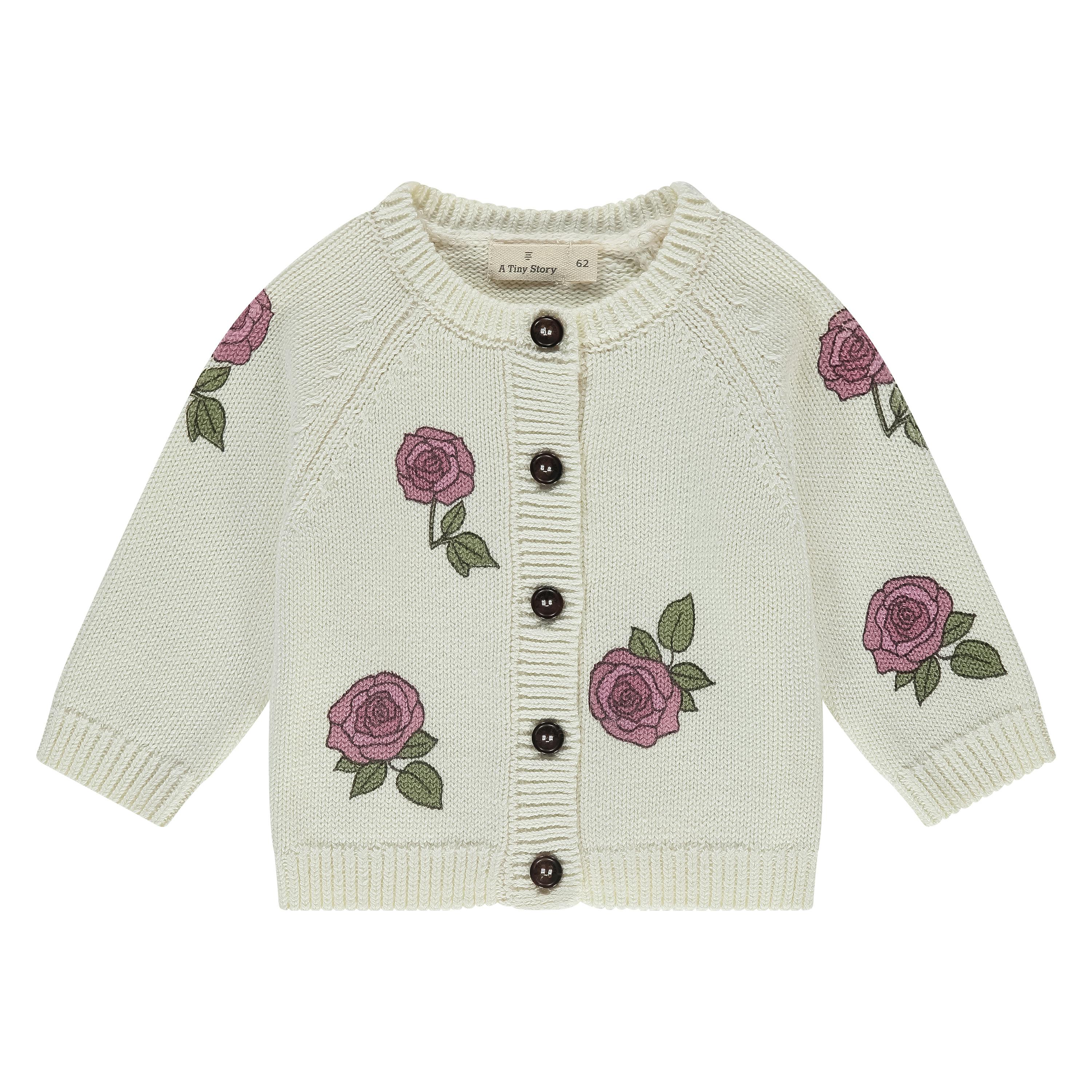 Floral Applique Cardigan