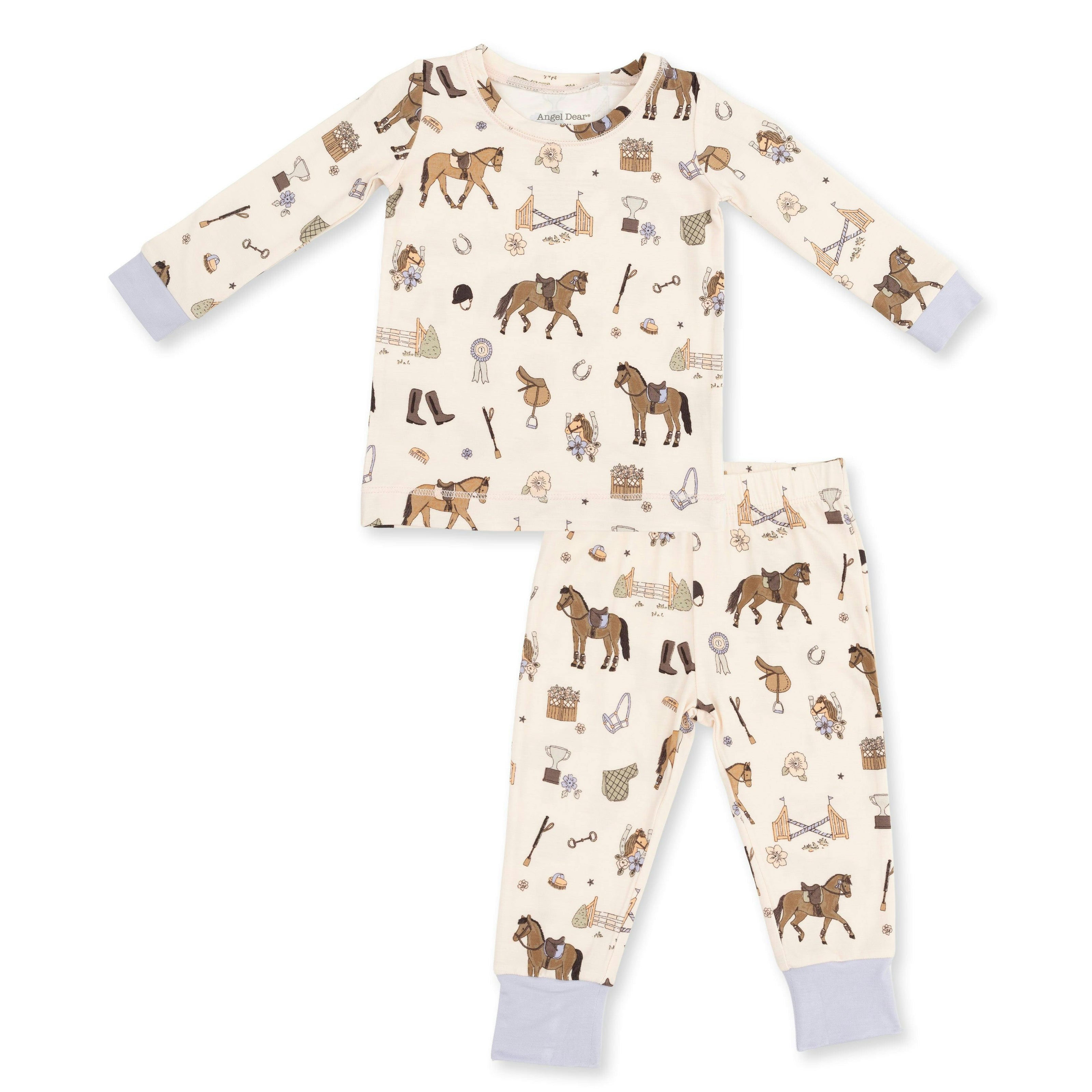 Pretty Equestrian - Long Sleeve Loungewear Set