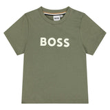 Boys Green Logo T-Shirt